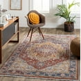 thumbnail image 1 of Mark&Day Area Rugs, 8x10 Houghton Traditional Dark Red Area Rug, Red Orange Blue Carpet for Living Room, Bedroom or Kitchen (7'10" x 10'), 1 of 6