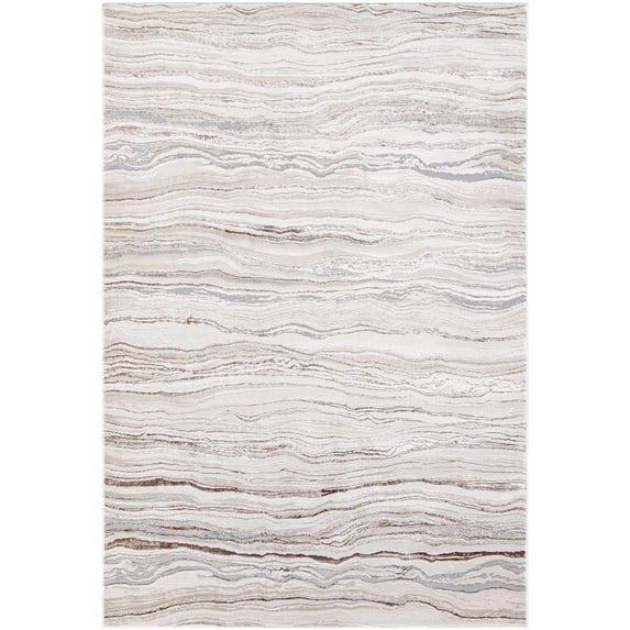 Mark&Day Area Rugs, 8x10 Jamaur Modern Light Slate Area Rug, Ivory Cream Beige Carpet for Living Room, Bedroom or Kitchen (7'10" x 10')