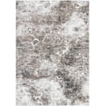 thumbnail image 1 of Mark&Day Area Rugs, 8x10 Janay Modern Abstract Marble Shag Black/Dark Brown Area Rug, Brown White Grey Marble Swirl Carpet for Living Room, Bedroom or Kitchen (7'10" x 10'), 1 of 1