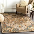 thumbnail image 1 of Mark&Day Wool Rugs, 8x10 Kraloo Traditional Clay Area Rug, Blue Brown Cream Carpet for Living Room, Bedroom or Kitchen (8' x 10'), 1 of 5