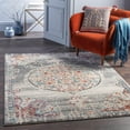 thumbnail image 1 of Mark&Day Area Rugs, 8x10 Kreel Traditional Charcoal Area Rug (7'10" x 10'6"), 1 of 6