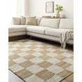 thumbnail image 1 of Mark&Day Area Rugs, 8x10 Merrie Texture Tan/Off-White Area Rug (8' x 10'), 1 of 9