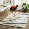 thumbnail image 1 of Mark&Day Area Rugs, 8x10 Morfou Modern Charcoal Area Rug (7'10" x 10'), 1 of 6