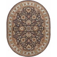 thumbnail image 1 of Mark&Day Wool Rugs, 8x10 Paris Traditional Charcoal Oval Area Rug, Charcoal Carpet for Living Room, Bedroom or Kitchen (8' x 10' Oval), 1 of 8