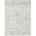 thumbnail image 1 of Mark&Day Area Rugs, 8x10 Peize Traditional Medium Gray Area Rug, Grey White Carpet for Living Room, Bedroom or Kitchen (7'10" x 10'), 1 of 8