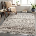 thumbnail image 1 of Mark&Day Area Rugs, 8x10 Rinard Global Dark Brown Area Rug (7'10" x 10'), 1 of 6