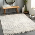 thumbnail image 1 of Mark&Day Area Rugs, 8x10 Rocky Ripple Global Light Gray Area Rug (7'10" x 10'), 1 of 1