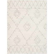 Mark&Day Area Rugs, 8x10 Rogat Global White Area Rug (7'10" x 10')