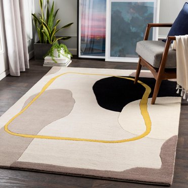 Mark&Day Area Rugs, 8x10 Santfort Modern Cream Area Rug (8' x 10')