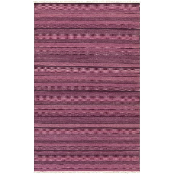 Mark&Day Wool Rugs, 8x10 Victorville Modern Magenta Area Rug, Red Pink Purple Carpet for Living Room, Bedroom or Kitchen (8' x 10')