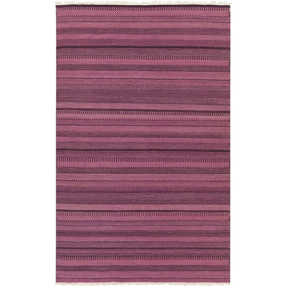 Mark&Day Wool Rugs, 8x10 Victorville Modern Magenta Area Rug, Red Pink Purple Carpet for Living Room, Bedroom or Kitchen (8' x 10')