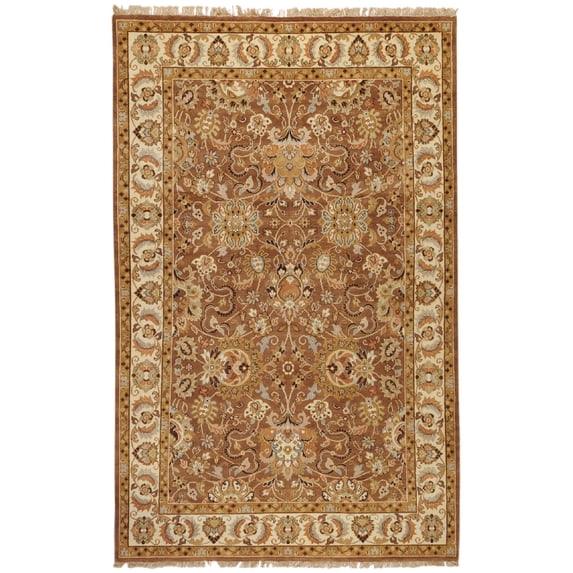 Mark&Day Wool Rugs, 8x10 Wainwright Traditional Multicolor Area Rug, Brown Multi Carpet for Living Room, Bedroom or Kitchen (7'9" x 9'9")