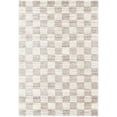 thumbnail image 1 of Mark&Day Area Rugs, 8x10 Yaakov Modern Shag Medium Brown Checkered Rug, Pearl Ash Carpet for Living Room, Bedroom or Kitchen (7'10" x 10'), 1 of 1
