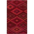 thumbnail image 1 of Mark&Day Wool Rugs, 8x11 Manassa Global Red Area Rug, Red Orange Pink Carpet for Living Room, Bedroom or Kitchen (8' x 11'), 1 of 3