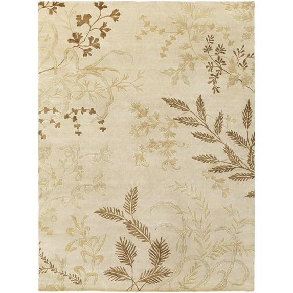 Mark&Day Wool Rugs, 8x11 Tehama Modern Beige Area Rug, Beige Carpet for Living Room, Bedroom or Kitchen (8' x 11')