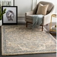 thumbnail image 1 of Mark&Day Area Rugs, 8x8 Anreep Traditional Denim Square Area Rug, Beige Blue Carpet for Living Room, Bedroom or Kitchen (7'10" Square), 1 of 9