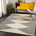 thumbnail image 1 of Mark&Day Wool Rugs, 8x8 Kerkhof Modern Beige Square Area Rug, Blue Beige Carpet for Living Room, Bedroom or Kitchen (8' Square), 1 of 8