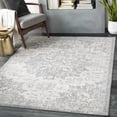 thumbnail image 1 of Mark&Day Area Rugs, 9x12 Clichy Traditional Medium Gray Area Rug, Grey Ivory Carpet for Living Room, Bedroom or Kitchen (8'10" x 12'3"), 1 of 8