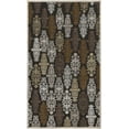 thumbnail image 1 of Mark&Day Area Rugs, 9x12 Creola Modern Coffee Area Rug, Brown Beige Carpet for Living Room, Bedroom or Kitchen (8'8" x 12'), 1 of 1