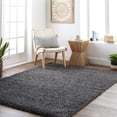 thumbnail image 1 of Mark&Day Area Rugs, 9x12 Elk Creek Modern Shag Black Area Rug, Black Carpet for Living Room, Bedroom or Kitchen (9'2" x 12'), 1 of 5
