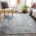 thumbnail image 1 of Mark&Day Area Rugs, 9x13 Engelberg Modern Sky Blue Area Rug, Blue Cream Orange Carpet for Living Room, Bedroom or Kitchen (9' x 12'3"), 1 of 6