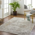 thumbnail image 1 of Mark&Day Area Rugs, 9x12 Fabius Modern Taupe Marble Area Rug, Beige Ivory Blue Carpet for Living Room, Bedroom or Kitchen (9'2" x 12'), 1 of 5