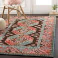 thumbnail image 1 of Mark&Day Area Rugs, 9x12 Fifine Traditional Bright Pink Area Rug, Pink Blue Brown Carpet for Living Room, Bedroom or Kitchen (8'11" x 12'), 1 of 4