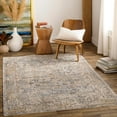 thumbnail image 1 of Mark&Day Area Rugs, 9x12 Harpers Ferry Traditional Denim Area Rug, Grey Blue Beige Carpet for Living Room, Bedroom or Kitchen (9' x 12'2"), 1 of 7