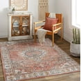 thumbnail image 1 of Mark&Day Area Rugs, 9x12 Lake Park Traditional Burnt Orange Area Rug, Orange Ivory Carpet for Living Room, Bedroom or Kitchen (9'2" x 12'), 1 of 6