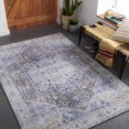 thumbnail image 1 of Mark&Day Area Rugs, 9x12 Maasdriel Traditional Dark Blue Area Rug (9' x 12'), 1 of 8