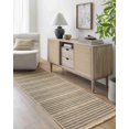 thumbnail image 1 of Mark&Day Area Rugs, 9x12 Mamie Cottage Brown Area Rug, Brown Black Cream Carpet for Living Room, Bedroom or Kitchen (9'2" x 12'), 1 of 4
