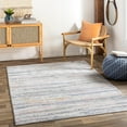thumbnail image 1 of Mark&Day Area Rugs, 9x12 Morocco Modern Medium Gray Area Rug, Grey Blue Beige Carpet for Living Room, Bedroom or Kitchen (9' x 12'), 1 of 3