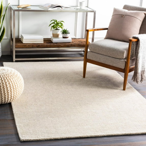 Mark&Day Area Rugs, 9x12 Remy Modern Ivory Area Rug, Ivory Carpet for Living Room, Bedroom or Kitchen (9' x 12')