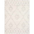thumbnail image 1 of Mark&Day Area Rugs, 9x13 Rogat Global White Area Rug, White Carpet for Living Room, Bedroom or Kitchen (9' x 12'3"), 1 of 6