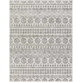 thumbnail image 1 of Mark&Day Area Rugs, 9x12 Tollebeek Traditional Charcoal Area Rug, White Beige Black Carpet for Living Room, Bedroom or Kitchen (8'10" x 12'), 1 of 7