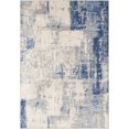 thumbnail image 1 of Mark&Day Area Rugs, 9x12 Triemen Modern Navy Area Rug, Blue White Carpet for Living Room, Bedroom or Kitchen (8'10" x 12'3"), 1 of 8