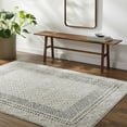 thumbnail image 1 of Mark&Day Area Rugs, 9x12 Vada Modern Ivory/Black Area Rug, Ivory Black Carpet for Living Room, Bedroom or Kitchen (9'2" x 12'), 1 of 6