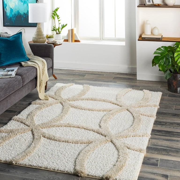 Best Deal for Ivory Large 9x12 Area Rug 9x12 - Indoor Area Rugs