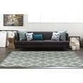 thumbnail image 1 of Mark&Day Area Rugs, 9x12 Zelhem Modern Medium Gray Area Rug, Grey Green Carpet for Living Room, Bedroom or Kitchen (9' x 12'), 1 of 4