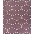 thumbnail image 1 of Mark&Day Area Rugs, 9x13 Arvada Modern Ivory/Eggplant Area Rug, Purple Ivory Carpet for Living Room, Bedroom or Kitchen (9' x 13'), 1 of 2