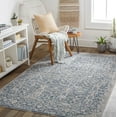 thumbnail image 1 of Mark&Day Area Rugs, 9x13 Blackford Traditional Navy Area Rug, Blue Beige Carpet for Living Room, Bedroom or Kitchen (8'10" x 13'), 1 of 6