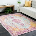 thumbnail image 1 of Mark&Day Area Rugs, 9x13 Everly Traditional Lavender Area Rug (9' x 12'10"), 1 of 1