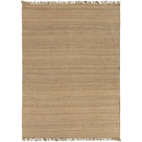 Mark&Day Jute Rugs, 9x13 Guyane Cottage Wheat Area Rug, Orange Brown Carpet for Living Room, Bedroom or Kitchen (9' x 13')
