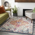 thumbnail image 1 of Mark&Day Area Rugs, 9x12 Olivia Traditional Saffron/Navy Area Rug, Blue Off-White Orange Carpet for Living Room, Bedroom or Kitchen (9' x 12'6"), 1 of 10