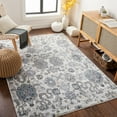 thumbnail image 1 of Mark&Day Area Rugs, 9x13 Riceville Traditional Ivory Area Rug, Ivory Blue Carpet for Living Room, Bedroom or Kitchen (9'6" x 13'), 1 of 7