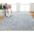 thumbnail image 1 of Mark&Day Area Rugs, 9x13 Ropta Modern Navy Area Rug, Blue White Carpet for Living Room, Bedroom or Kitchen (9' x 13'), 1 of 6