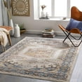 thumbnail image 1 of Mark&Day Area Rugs, 9x13 Searsboro Traditional Beige Area Rug, Beige Blue Yellow Carpet for Living Room, Bedroom or Kitchen (8'10" x 13'), 1 of 6