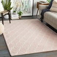 thumbnail image 1 of Mark&Day Area Rugs, 9x13 Severin Modern Blush Area Rug, Pink White Carpet for Living Room, Bedroom or Kitchen (9' x 13'), 1 of 9