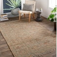 thumbnail image 1 of Mark&Day Jute Rugs, 9x13 Treviso Cottage Khaki Area Rug, Tan Green Cream Carpet for Living Room, Bedroom or Kitchen (9' x 13'), 1 of 4