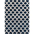 thumbnail image 1 of Mark&Day Area Rugs, 9x13 Visvliet Modern Navy Area Rug, Blue Green Carpet for Living Room, Bedroom or Kitchen (9' x 13'), 1 of 3